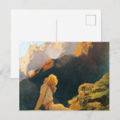 Wild Geese door Maxfield Parrish Briefkaart (Voorkant / Achterkant)