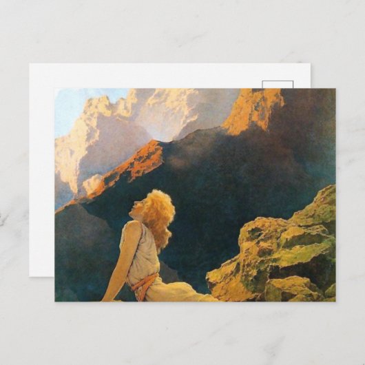 Wild Geese door Maxfield Parrish Briefkaart (Voorkant / Achterkant)