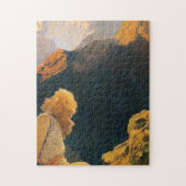 Wild Geese door Maxfield Parrish Legpuzzel (Verticaal)