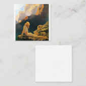 Wild Geese door Maxfield Parrish Vierkante Visitekaartje (Voorkant / Achterkant)