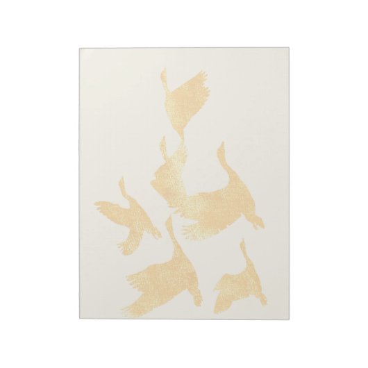 Wild Geese Flying Notitieblok (Linkerzijde)