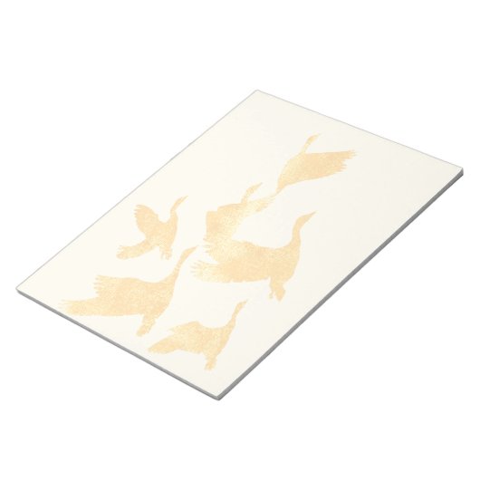 Wild Geese Flying Notitieblok (Schuin)