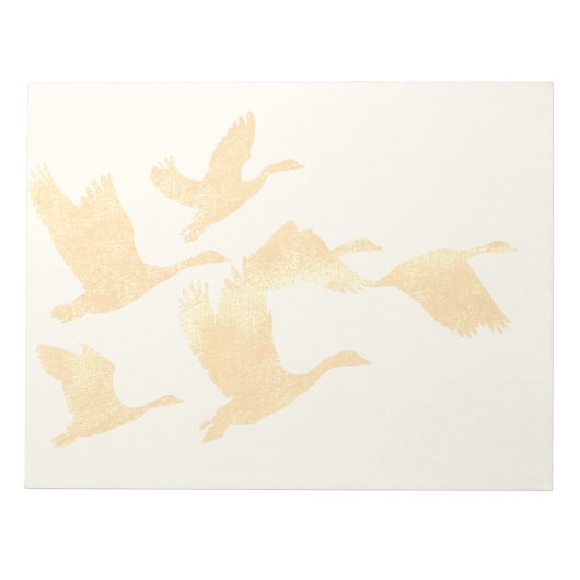 Wild Geese Flying Notitieblok (Voorkant)