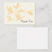 Wild Geese Flying Notitiekaartje (Voorkant / Achterkant)