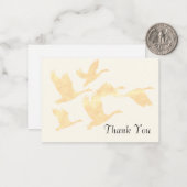 Wild Geese Flying Notitiekaartje (Voorkant / Achterkant in situ)