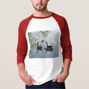 Wild Geese Mannen Raglan T-Shirt