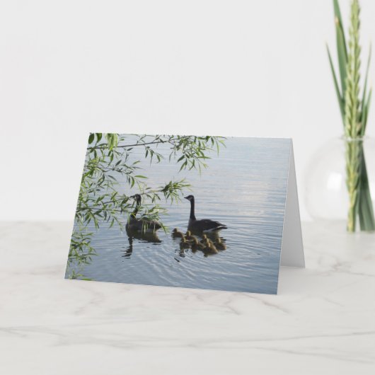 Wild Geese Wenskaart Kaart (Voorkant)