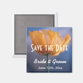 wild gele papaverbloem, met uitzondering van de da magneet (Voorkant / Achterkant)