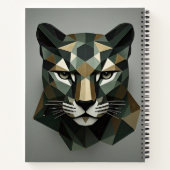 "Wild Geometric Grace" Notitieboek (Achterkant)