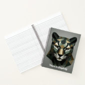 "Wild Geometric Grace" Notitieboek (Binnen)
