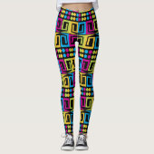 Wild Geometric Leggings (Voorkant)