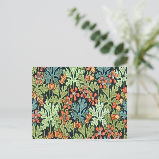 Wild Geranium Briefkaart (Staand voorkant)