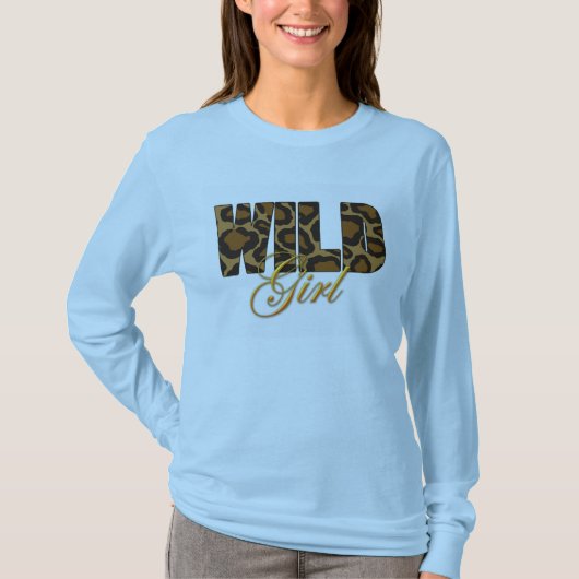 Wild Girl Bella T-shirt (Voorkant)