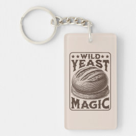 Wild Gist Magic Sourdough Brood Bakken Liefhebber Sleutelhanger