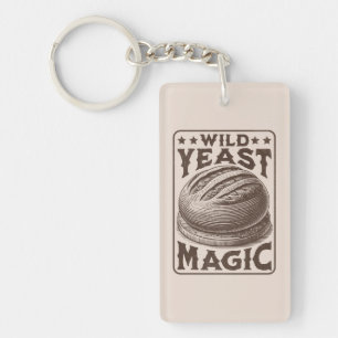 Wild Gist Magic Sourdough Brood Bakken Liefhebber Sleutelhanger