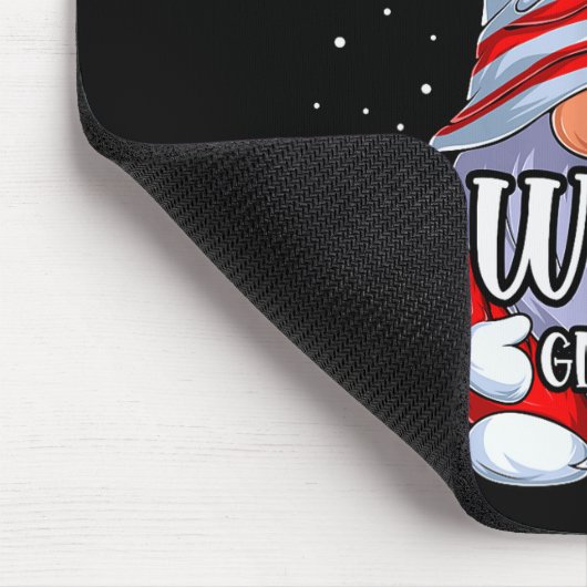 Wild Gnome Christmas Pajamas Matching Family Group Muismat (Hoek)