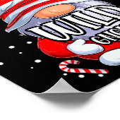 Wild Gnome Christmas Pajamas Matching Family Group Poster (Hoek)