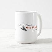 Wild Goose Art Coffee Mok (Voorkant rechts)
