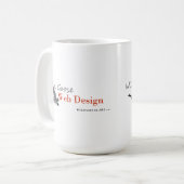 Wild Goose Art Coffee Mok (Voorkant links)