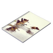 "Wild Goose Chase" — Rendende ganzen Notitieboek (Linkerzijde)