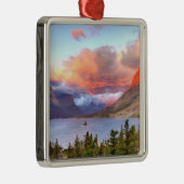 Wild Goose Island op Sunrise Metalen Ornament (Rechts)