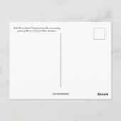 Wild Goose Island Uitzichtpunt Montana Briefkaart (Achterkant)