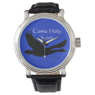 Wild Goose 'KomHeilige Geest' horloge (blauw)