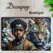 Wild Grace Decoupage Tissuepapier