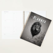 Wild Grace: opvallend portret van een leeuw Planner (Display)