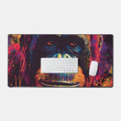 Wild Graffiti Urban Oerwoud Gorilla Bureaumat (Keyboard & Muis)