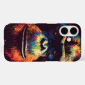 Wild Graffiti Urban Oerwoud Gorilla Case-Mate iPhone Case (Achterkant (horizontaal))