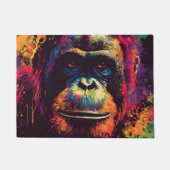 Wild Graffiti Urban Oerwoud Gorilla Deurmat (Voorkant)