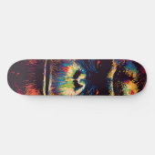Wild Graffiti Urban Oerwoud Gorilla Persoonlijk Skateboard (Horizontaal)