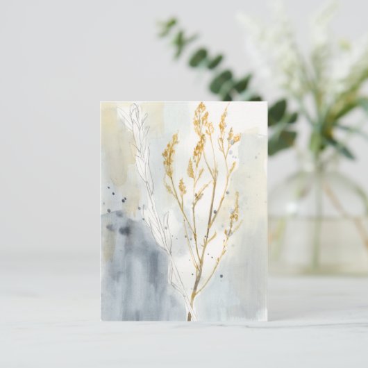 Wild Grass Briefkaart (Staand voorkant)