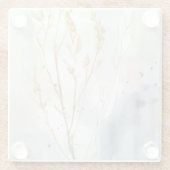 Wild Grass Glazen Onderzetter (Achterkant)