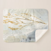 Wild Grass Sherpa Deken (Voorkant (horizontaal))