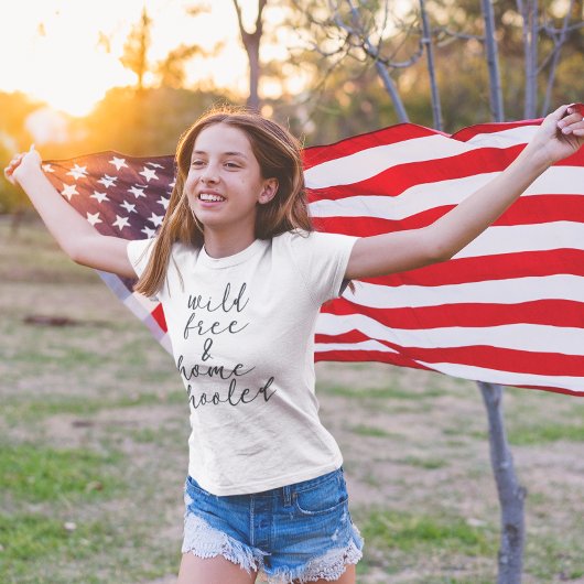 Wild Gratis en Homeschooled T-shirt