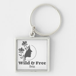 Wild & Gratis - Gepersonaliseerde echtscheiding Si Sleutelhanger