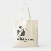 Wild & Gratis - Gepersonaliseerde echtscheiding Si Tote Bag (Voorkant)