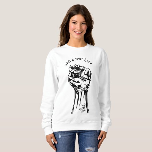 Wild & Gratis sweatshirt (Voorkant volledig)