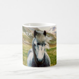 Wild Gray Horse Koffiemok