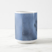 Wild Gray Wolf Paw Print in Winter Snow Mok (Center)