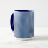 Wild Gray Wolf Paw Print in Winter Snow Mok (Voorkant links)