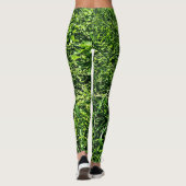 Wild Green Grass Forest Leggings (Achterkant)