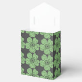 Wild Green Rozen Chalkboard Bedankdoosjes (Geopend)