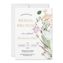 Wild greenery Vrijgezellenfeest Brunch Uitnodiging