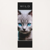 Wild Grey Kitten - Yoga Mat (Voorkant)