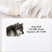 Wild Grey Wolf  Etiket (Insitu)