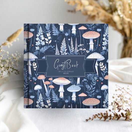 Wild & grillig huwelijkspatroon ID1110 Gastenboek