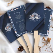 Wild & grillig huwelijksprogramma ID1110 Handwaaier